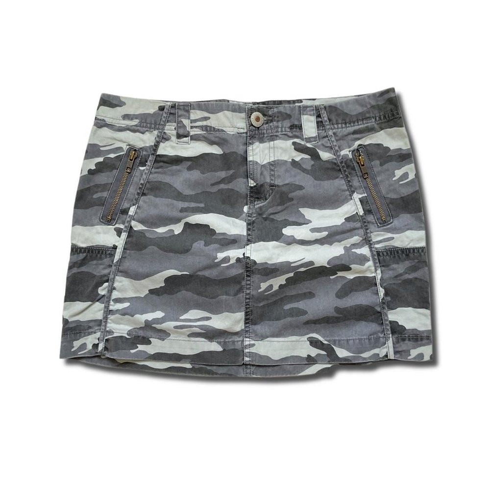 Camo Mini Skirt